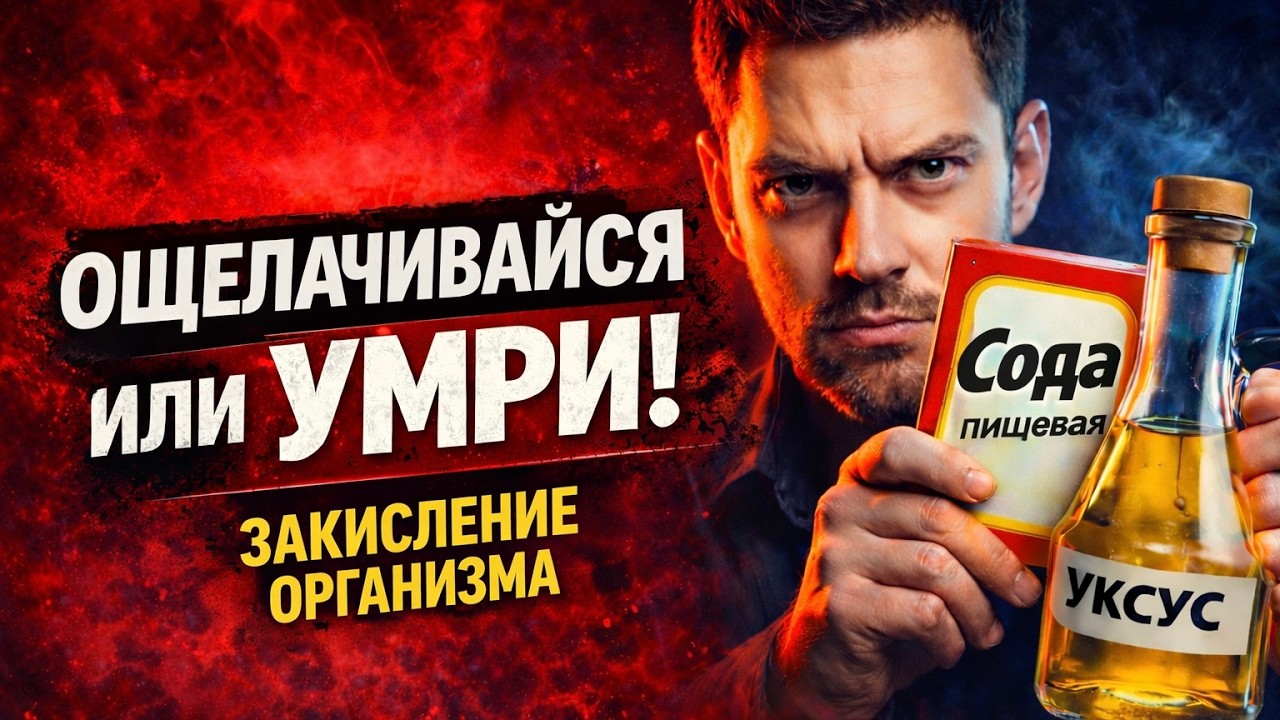 СОДА и УКСУС от закисления организма — ощелачивайся или умри?