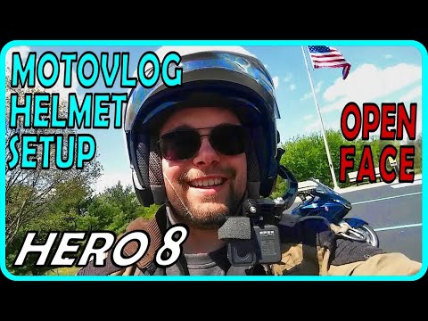 EASY Motovlog Setup: NO External Mic! (GoPro Hero 8 Motovlog Setup)