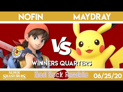 Red Rock Rumble #68 - Nofin (Hero) VS. Maydray (Pikachu) - Winners Quarters - Smash Ultimate
