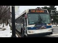MTA NYC Bus Orion VII NG HEV 4542 On The Bx12 Pelham Parkway Eastchester Road