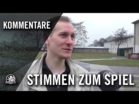 Die Stimmen zum Spiel (SSG Humboldt - SV Nord Wedding, Kreisliga B, Staffel 5) | SPREEKICK.TV