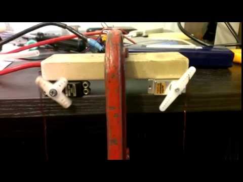 Sanwa SRG-HR and Sawox SV-1232MG 14mm horn 1kg. 6.5V BEC