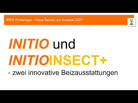 INITIO und INITIO INSECT+ - zwei innovative Beizausstattungen für KWS Raps