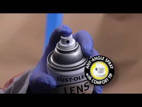 Rust-Oleum Lens Tint Spray - How to Tint Car's Light