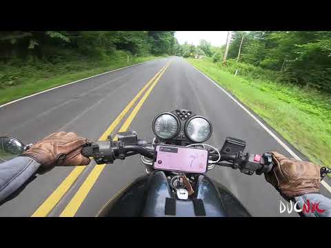 parking rock aka Catskill Tourist Trophy PRE RUN #5 (not race pace) on Ducati Monster v1308