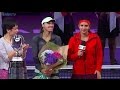 Martina Hingis Sania Mirza 2015 WTA Finals Final Speech