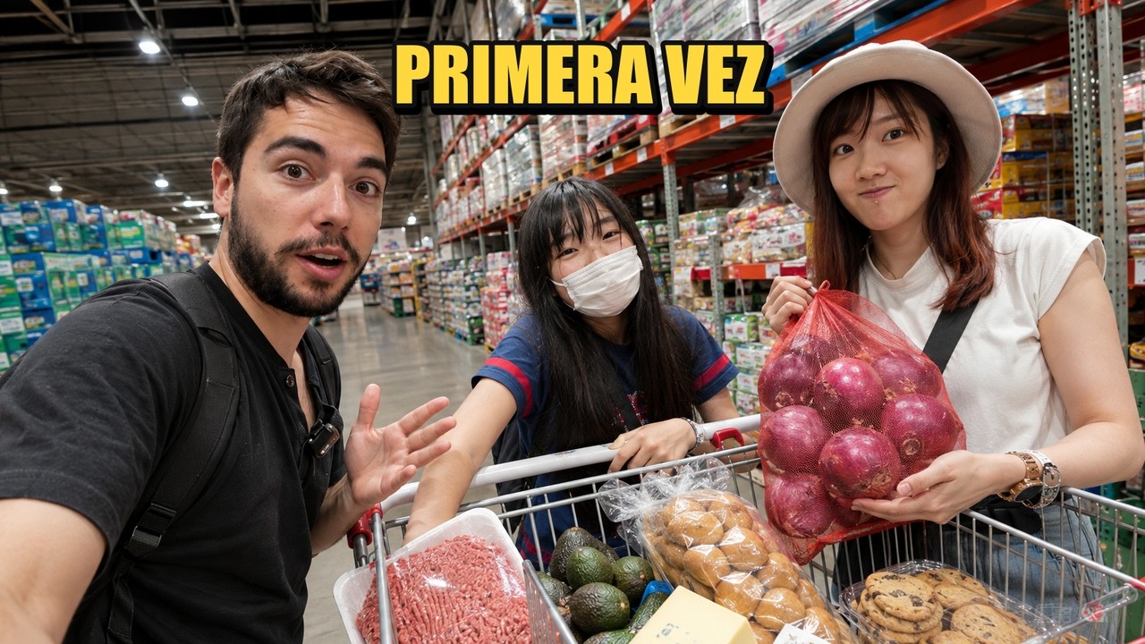 Nuestra primera vez en Costco Japón… todo era GIGANTE