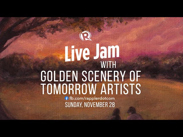 [WATCH] Rappler Live Jam: Golden Scenery of Tomorrow artists