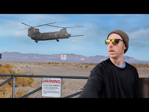 I Crossed the Border Surrounding AREA 51 and Didn't Get Arrested | Nevada Mountain Exploring