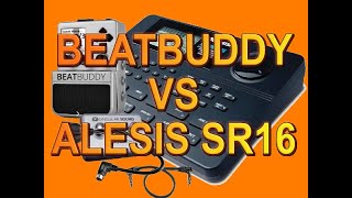 Video thumbnail for BEATBUDDY vs ALESIS SR16 by Deb Erney (DebErneydotcom)