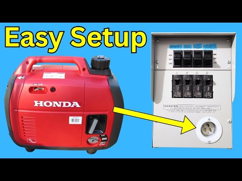 How To Power Your Home With A Small Generator (Honda EU2200i)