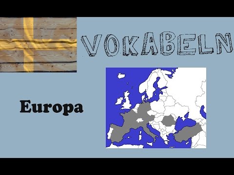 Schwedisch lernen - Europa/Europa | Nordika
