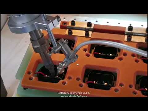 Roboter-Lötmaschine für Buchsenstift, Tischroboter mit Lötstation, China-Fabrik