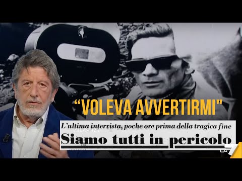 Il racconto dell’ultima intervista di Pasolini: “Voleva avvertirmi, avrebbe potuto ...