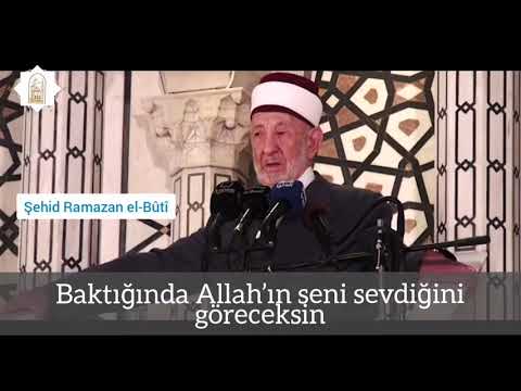Allah Sevgisi | Ramazan el-Buti (الإمام الشهيد رمضان البوطي)