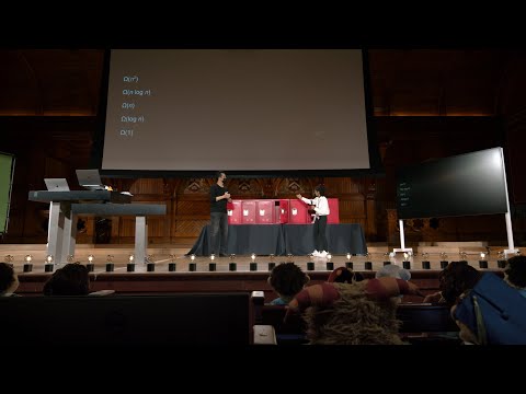 CS50 2021 in HDR - Lecture 3 - Algorithms