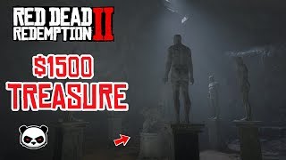 Red Dead Redemption 2 Strange Statues $1500 Treasure Cave