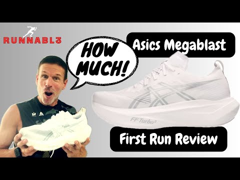 Asics Megablast | Testbericht zum ersten Lauf | Mega-Schuh, aber Mega-Dollar!