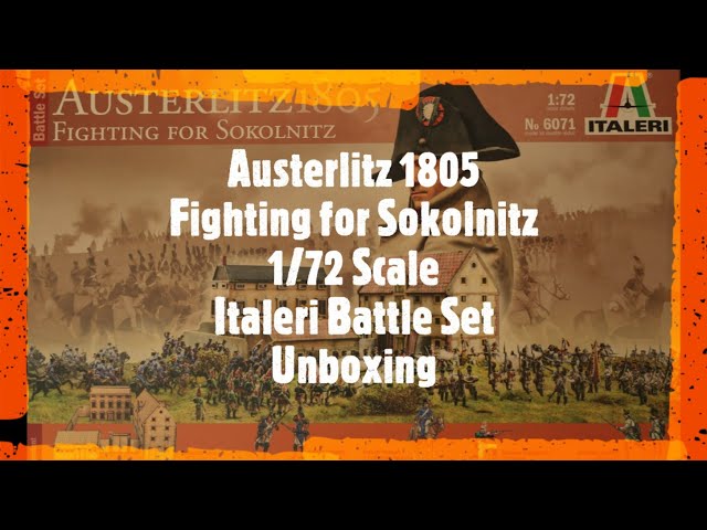 Vídeo relacionado con Italeri 6071 1:72 Battle-Set Austerlitz 1805 Sokolnitz - Modelismo, Kit de Montaje, modelismo estático, Manualidades, Hobby, Pegamento, Kit de plástico, Fiel al Detalle