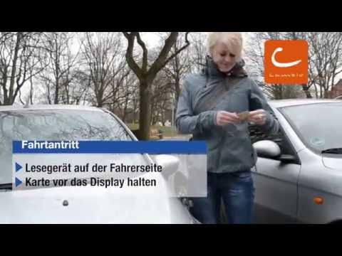 cambio CarSharing - so funktioniert's: Der Bordcomputer