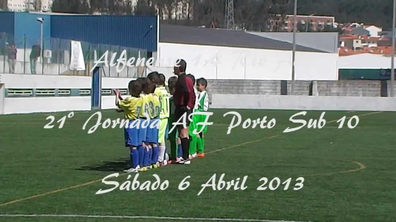 Alfenense 1 vs 4 Rio Ave FC AF Porto Sub10 Resumo