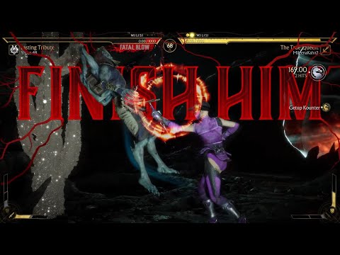 Whenever a Mileena Main gets angry (22 second round)