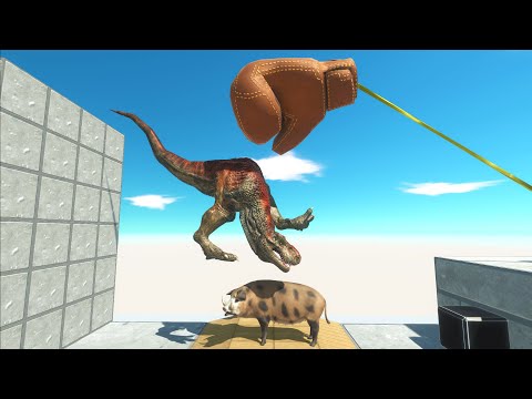 Trap One Punch Kill - Animal Revolt Battle Simulator