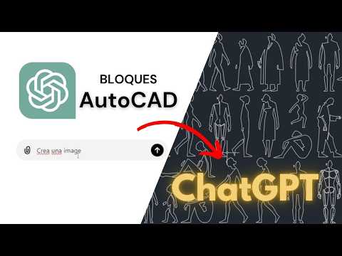 🧠 Creo MILES de BLOQUES de AutoCAD con CHATGPT  ► EN MINUTOS!!!