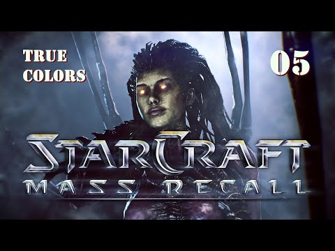 True Colors Hard Walkthrough | StarCraft Mass Recall Queen of Blades Mission 05