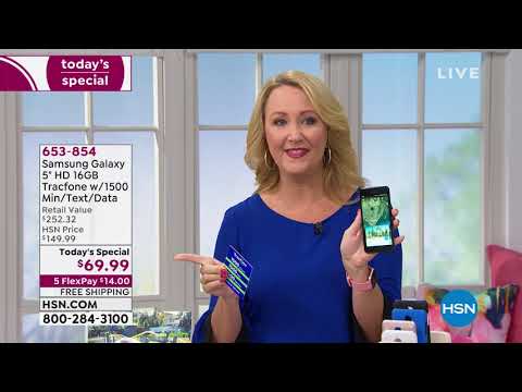 HSN | Electronic Connection Celebration featuring Samsung Tracfone 07.26.2019 - 12 AM