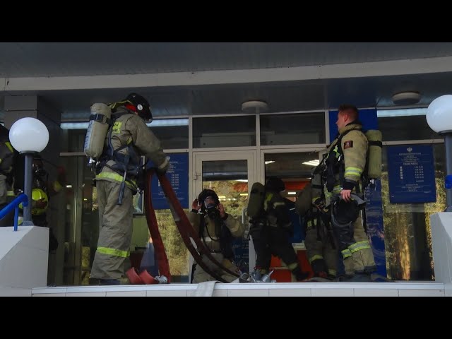 В Ангарске прошли тактические учения на базе налоговой службы