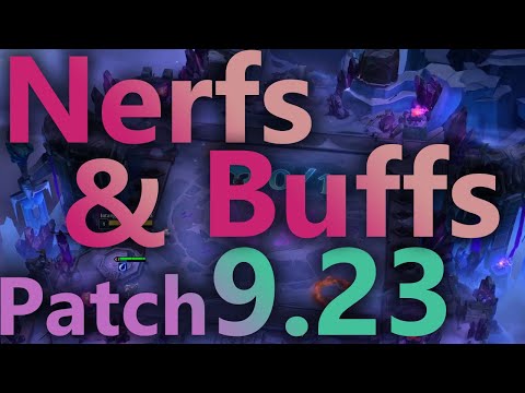 Teamfight tactics Nerfs & Buffs patch 9.23 Rundown