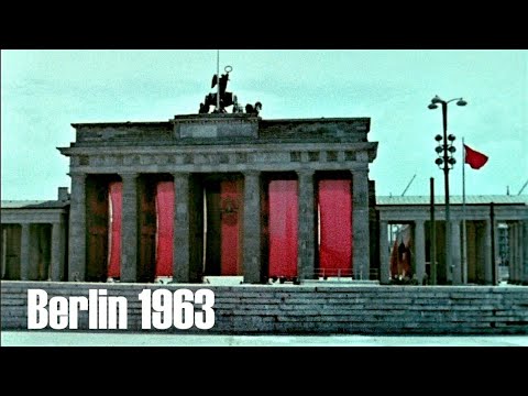 Berlin 1963 - U.S. Präsident John F. Kennedy an der Mauer - JFK@Berlin Wall & Checkpoint Charlie
