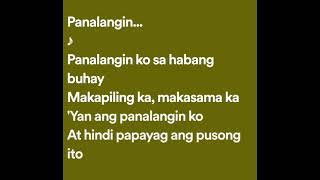 Moonstar88 - Panalangin (Lyrics)