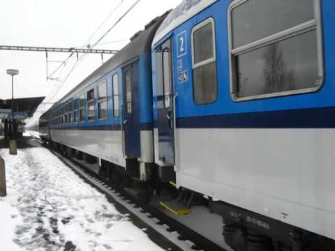 Odjezd vlaku Sp 1696 - Jirkov zastávka