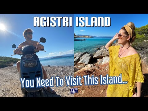 Agistri Island 🇬🇷 (UNDISCOVERED PARADISE IN GREECE)