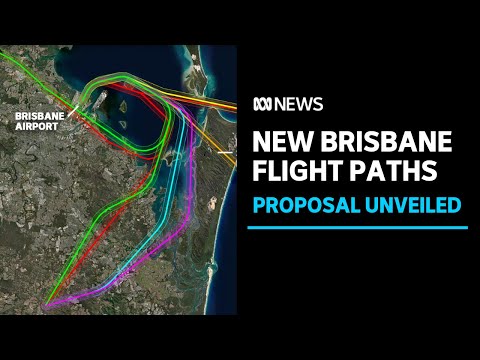 Novas rotas de voo de Brisbane divulgadas para feedback da comunidade | ABC News