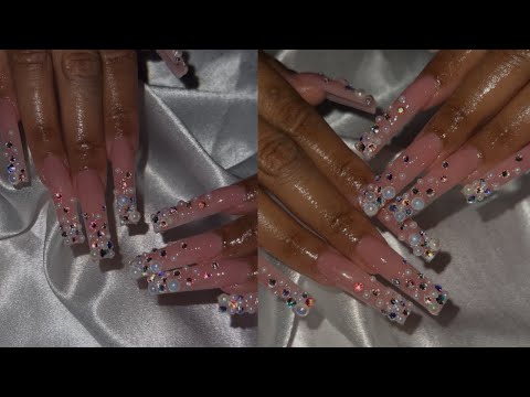 WATCH ME WORK +  BEGINNER NAIL ADVICE ✨ nail tutorial