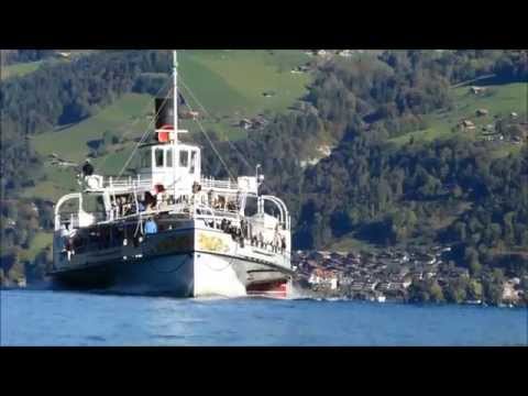 Dampfschiff Blümlisalp Thunersee in Spiez 19.10.14