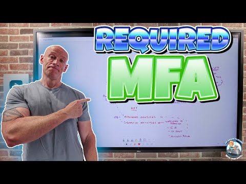 What the Required MFA announcement really means. What the Required MFA announcement really means.