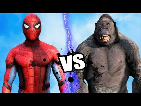 SPIDERMAN VS KING KONG - EPIC BATTLE