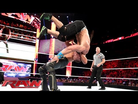 John Cena vs. Seth Rollins – United States Championtitel: Raw – 27. Juli 2015