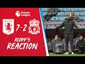 Jürgen Klopp's honest reaction to Liverpool's 7-2 defeat at Aston Villa | Plus ALISSON injury update