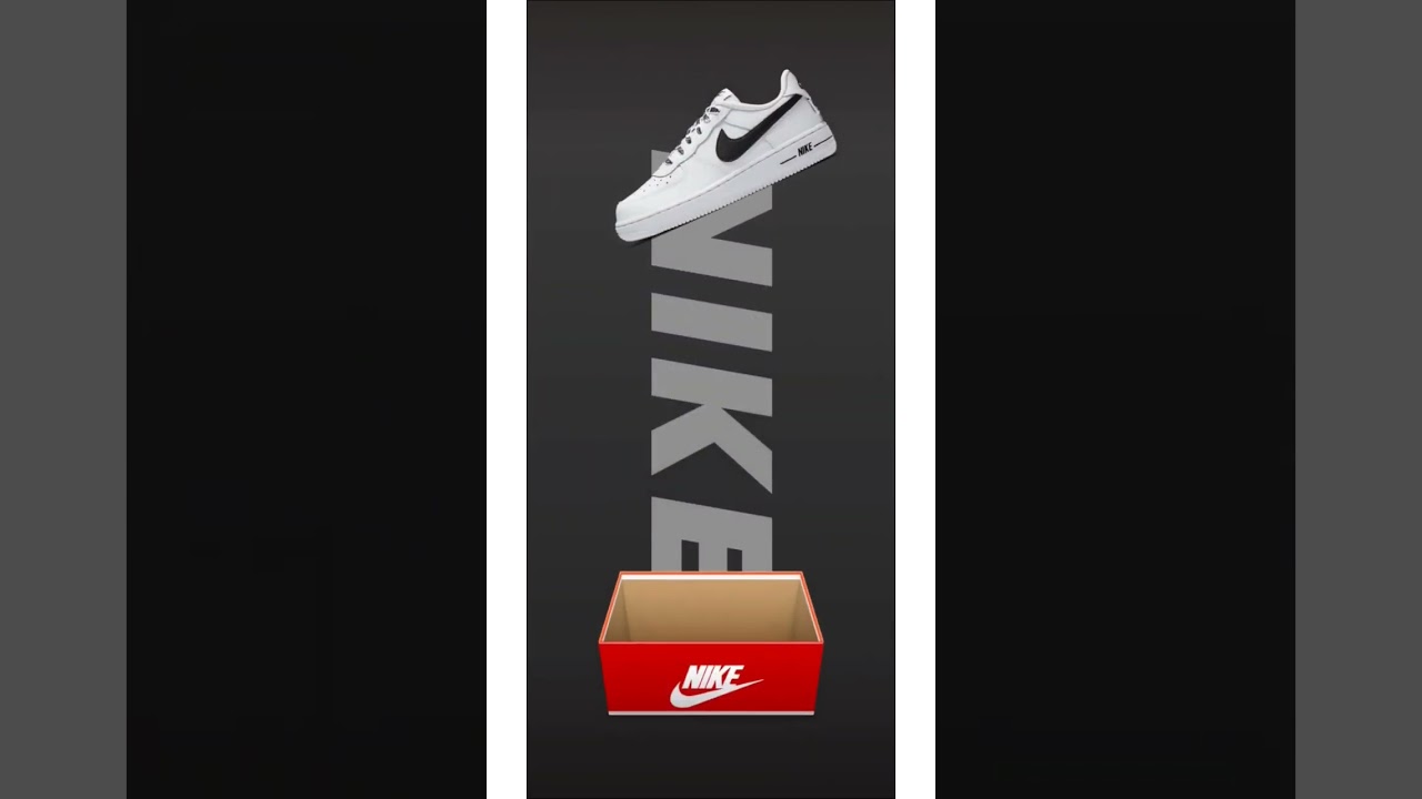 Nike e-commerce order animation in figma