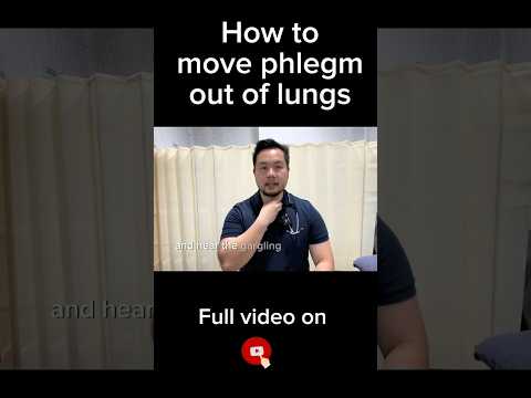 How to clear phlegm from your lungs
