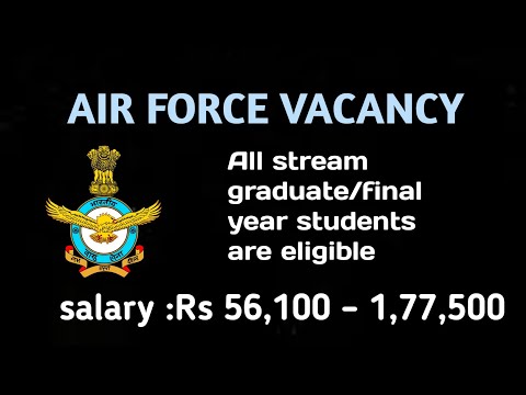 AFCAT - Air force vacancy for all graduates/final year students #afcat #shorts