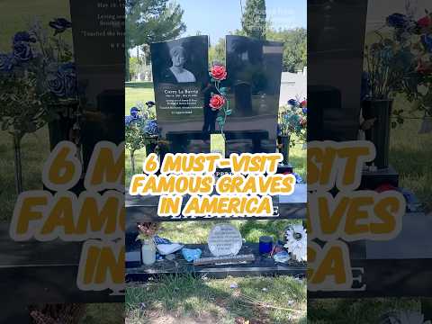 6 must visit famous graves in America #celebrity #famouspeople #grave