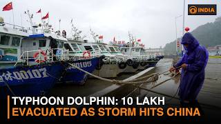 Typhoon Dolphin Makes Landfall in China After Ravaging Japan