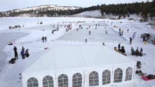 preview picture of video '2014 Montana Pond Hockey Classic, Kalispell Montana'