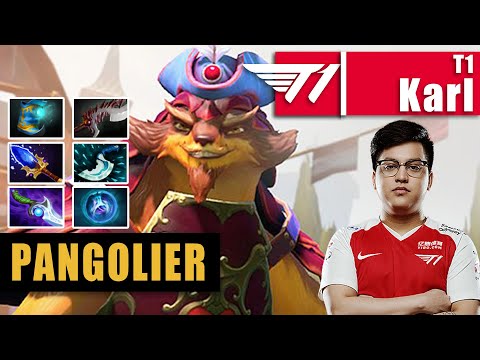Pangolier Mid | T1.Karl | PANGOLIER INSANE DIFFUSAL BLADE BUILD 25 KILLS | 7.31b Gameplay Highlights